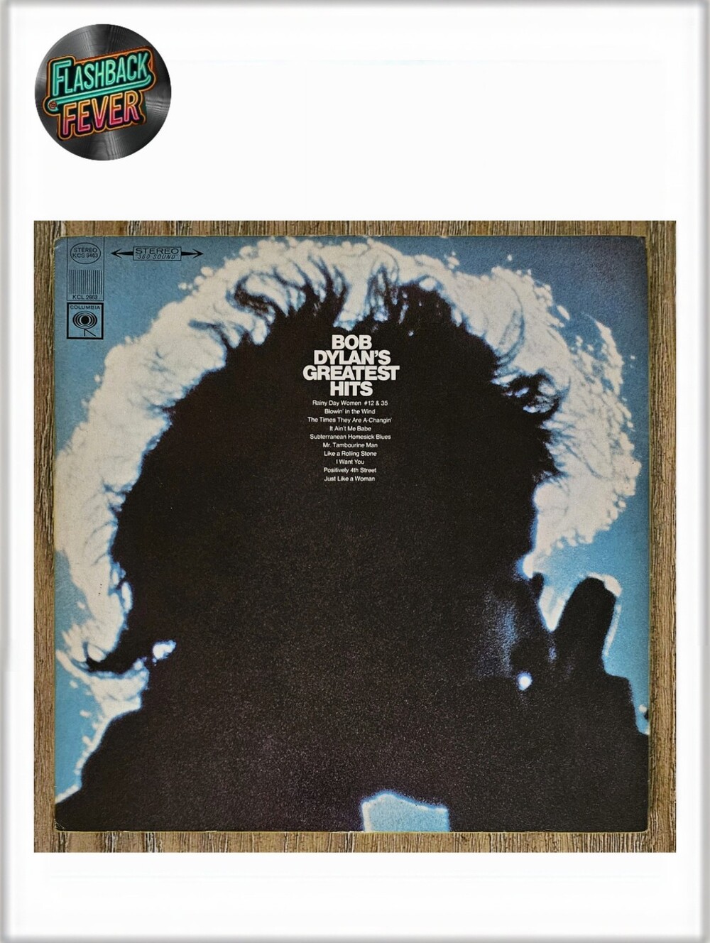 BOB DYLAN'S Greatest Hits•1967 US Stereo (#KCS 9463)•CBS Pressing
